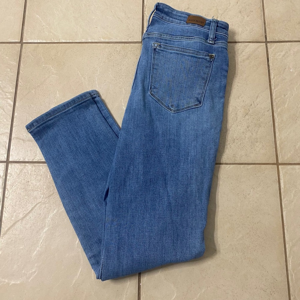 Judy Blue‎ Los Angeles Women's Boyfriend Fit Jeans Size 3 26 Blue Denim